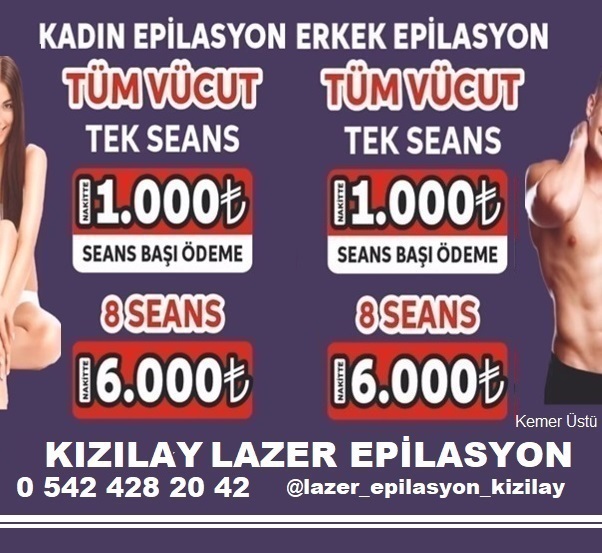 Eryaman lazer Epilasyon  0552 7050529